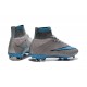 Scarpe da Calcio Nuovi Ronaldo Nike Mercurial Superfly FG Grigio Blu