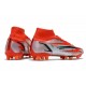 Nike Mercurial Superfly VIII Elite AG Rosso Cile Nero Ghost Arancione Total