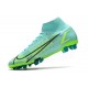 Nike Mercurial Superfly VIII Elite AG Turchese Dinamico Lime Glow