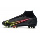 Nike Mercurial Superfly VIII Elite AG Nero Cyber Off Noir