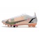 Nike Mercurial Vapor 14 Elite AG Pro Bianco Nero Cremisi Vivace Rosa