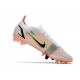 Nike Mercurial Vapor 14 Elite AG Pro Bianco Nero Cremisi Vivace Rosa