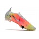 Nike Mercurial Vapor 14 Elite AG Pro Bianco Argento Metallico Platino Puro