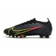 Nike Mercurial Vapor 14 Elite AG Pro Nero Cyber Off Noir