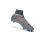 Scarpe da Calcio Nuovi Ronaldo Nike Mercurial Superfly FG Grigio Blu