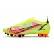 Nike Mercurial Vapor 14 Elite AG Pro Volt Cremisi Vivace Nero