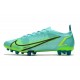 Nike Mercurial Vapor 14 Elite AG Pro Turchese Dinamico Lime Glow