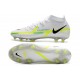 Nike Phantom GT Elite DF II FG Bianco Calcio Blu Marina Scuro