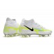 Nike Phantom GT Elite DF II FG Bianco Calcio Blu Marina Scuro