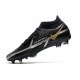 Nike Phantom GT Elite DF II FG Nero Metallic Grigio Scuro Oro Metallico