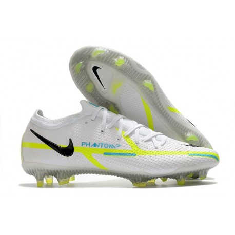 Nike Phantom GT 2 Elite FG Bianco Volt Nero