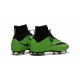 Scarpe da Calcio Nuovi Ronaldo Nike Mercurial Superfly FG Verde Nero