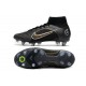 Nike Mercurial Superfly 8 Elite SG-Pro AC Nero Oro Metallico Argento