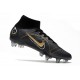 Nike Mercurial Superfly 8 Elite SG-Pro AC Nero Oro Metallico Argento