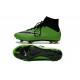 Scarpe da Calcio Nuovi Ronaldo Nike Mercurial Superfly FG Verde Nero