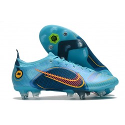 Nike Mercurial Vapor XIV Elite SG-Pro Blu Cloro Arancione Laser Marina