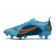 Nike Mercurial Vapor XIV Elite SG-Pro Blu Cloro Arancione Laser Marina