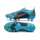 Nike Mercurial Vapor XIV Elite SG-Pro Blu Cloro Arancione Laser Marina