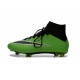 Scarpe da Calcio Nuovi Ronaldo Nike Mercurial Superfly FG Verde Nero