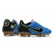 Scarpa da Calcio Nike Tiempo Legend 9 Elite FG Blu Nero Giallo