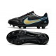 Scarpa da Calcio Nike Tiempo Legend 9 Elite FG Nero Blu Oro