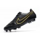 Nike Tiempo Legend 9 Elite FG Nero Metallic Grigio Scuro Antracite