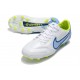 Scarpa da Calcio Nike Tiempo Legend 9 Elite FG Bianco Blu