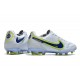 Scarpa da Calcio Nike Tiempo Legend 9 Elite FG Bianco Blu