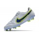 Scarpa da Calcio Nike Tiempo Legend 9 Elite FG Bianco Blu