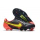 Scarpa da Calcio Nike Tiempo Legend 9 Elite FG Nero Rosso Giallo