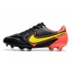 Scarpa da Calcio Nike Tiempo Legend 9 Elite FG Nero Rosso Giallo