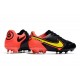 Scarpa da Calcio Nike Tiempo Legend 9 Elite FG Nero Rosso Giallo