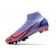 Nike Mercurial Superfly VIII Elite AG Mbappe Thistle Chiaro Argento Metallico