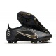 Nike Mercurial Vapor 14 Elite AG Pro Nero Oro Metallico Argento