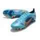 Nike Mercurial Vapor 14 Elite AG Pro Blu Cloro Arancione Laser Marina