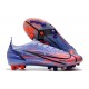 Nike Mercurial Vapor 14 Elite AG Pro Mbappe Thistle Chiaro Argento