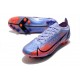 Nike Mercurial Vapor 14 Elite AG Pro Mbappe Thistle Chiaro Argento