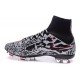 Scarpe da Calcio Nuovi Ronaldo Nike Mercurial Superfly FG Nero Rosso Bianco