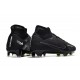 Nike Zoom Mercurial Superfly 9 Elite FG Nero Grigio Fumo Scuro Summit Bianco Volt