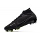 Nike Zoom Mercurial Superfly 9 Elite FG Nero Grigio Fumo Scuro Summit Bianco Volt