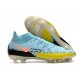 Nike Phantom GT Elite DF II FG Glacier Ice Nero Giallo Strike