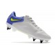 Nike Tiempo Legend IX Elite SG-Pro AC Grigio Nebbia Volt Zaffiro