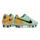 Nike Tiempo Legend IX Elite SG-Pro AC Verde Orzo Blu Nerastro Arancione