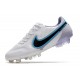 Scarpa da Calcio Nike Tiempo Legend 9 Elite FG Bianco Nero