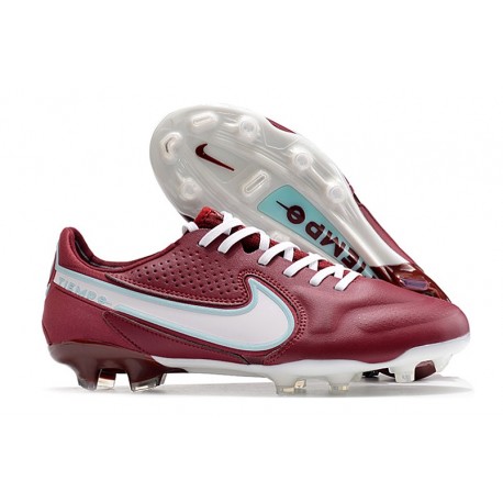 Nike Tiempo Legend 9 Elite FG Team Rosso Bianco Ibisco Mistico