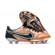 Nike Tiempo Legend 9 Elite FG Rame Metallico Bianco Off Noir