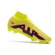 Scarpe Calcio Zoom Mercurial Superfly 9 Elite FG Giallo Rosa