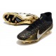 Scarpe Calcio Zoom Mercurial Superfly 9 Elite FGScarpe Calcio Zoom Mercurial Superfly 9 Elite FG Nero Bianco Oro