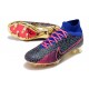 Scarpe Calcio Zoom Mercurial Superfly 9 Elite FG Rosa Blu