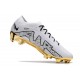 Nike Air Zoom Mercurial Vapor 15 Elite FG Bianco Oro